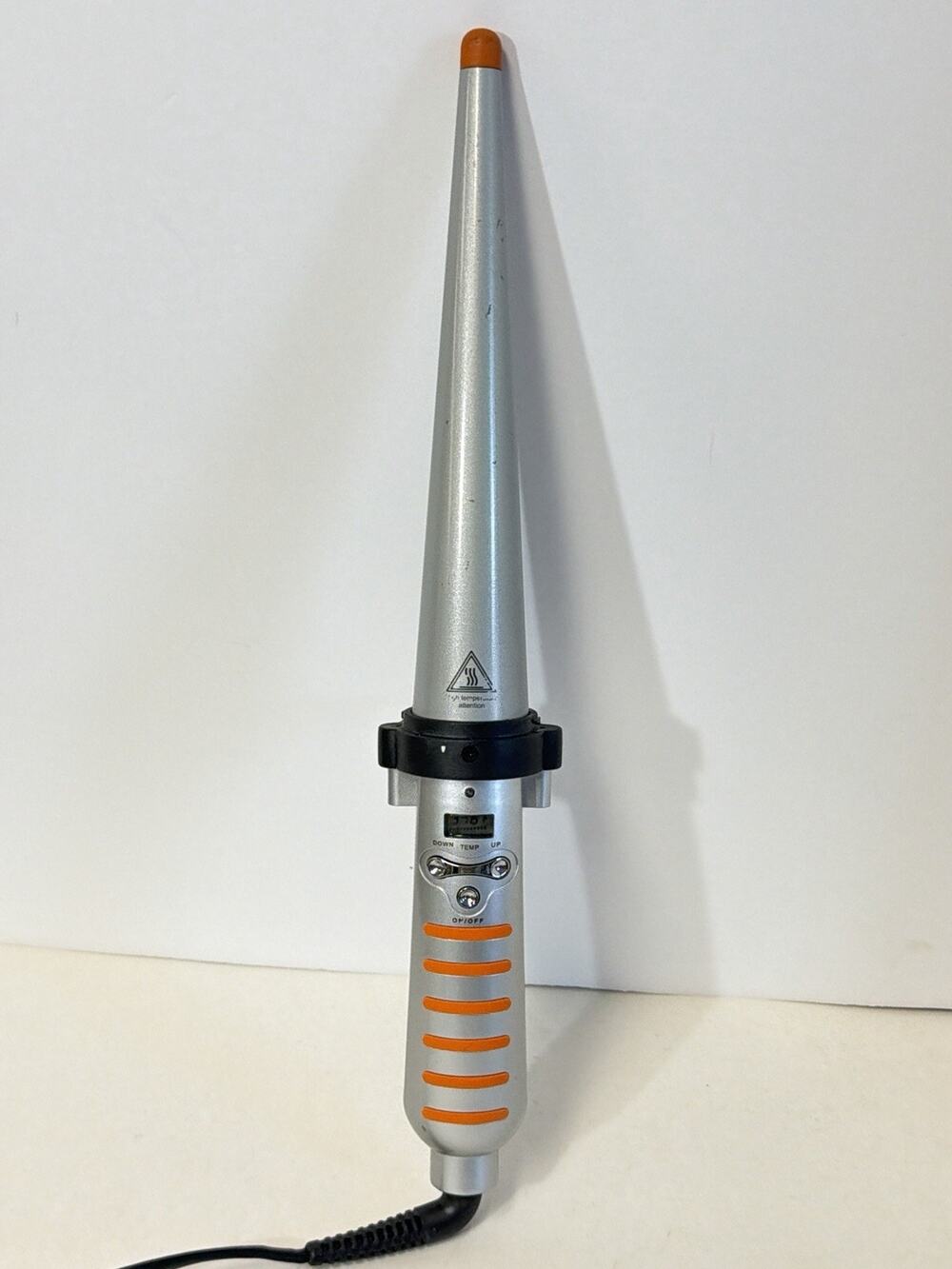 HAI Elite Rod Curling Iron Digital Ceramic Ionic Tapered Wand Hair Styler Tested